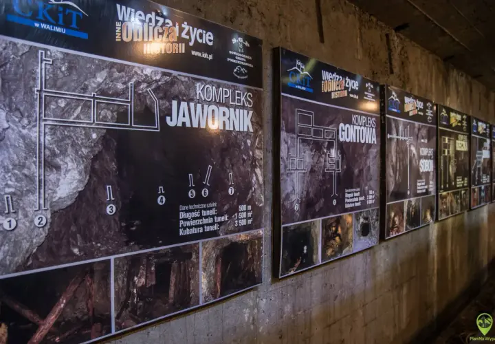 Plany i zdjęcia kompleksów podziemnych Jawornik, Gontowa i Soboń. Atrakcje Walimia czekają na odkrycie!