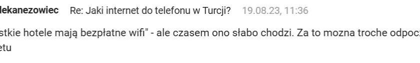 Ile kosztuje wifi w hotelu w Turcji? Ceny, które musisz znać