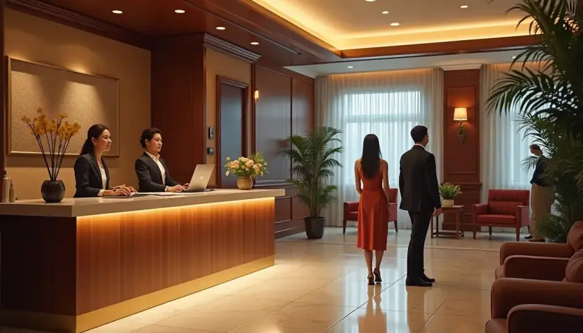 Ile zarabia recepcjonistka w hotelu 5 gwiazdkowym? Zaskakujące fakty o pensjach