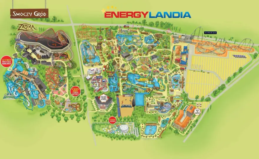 Energylandia: Gdzie leży, dojazd i najlepsze atrakcje?
